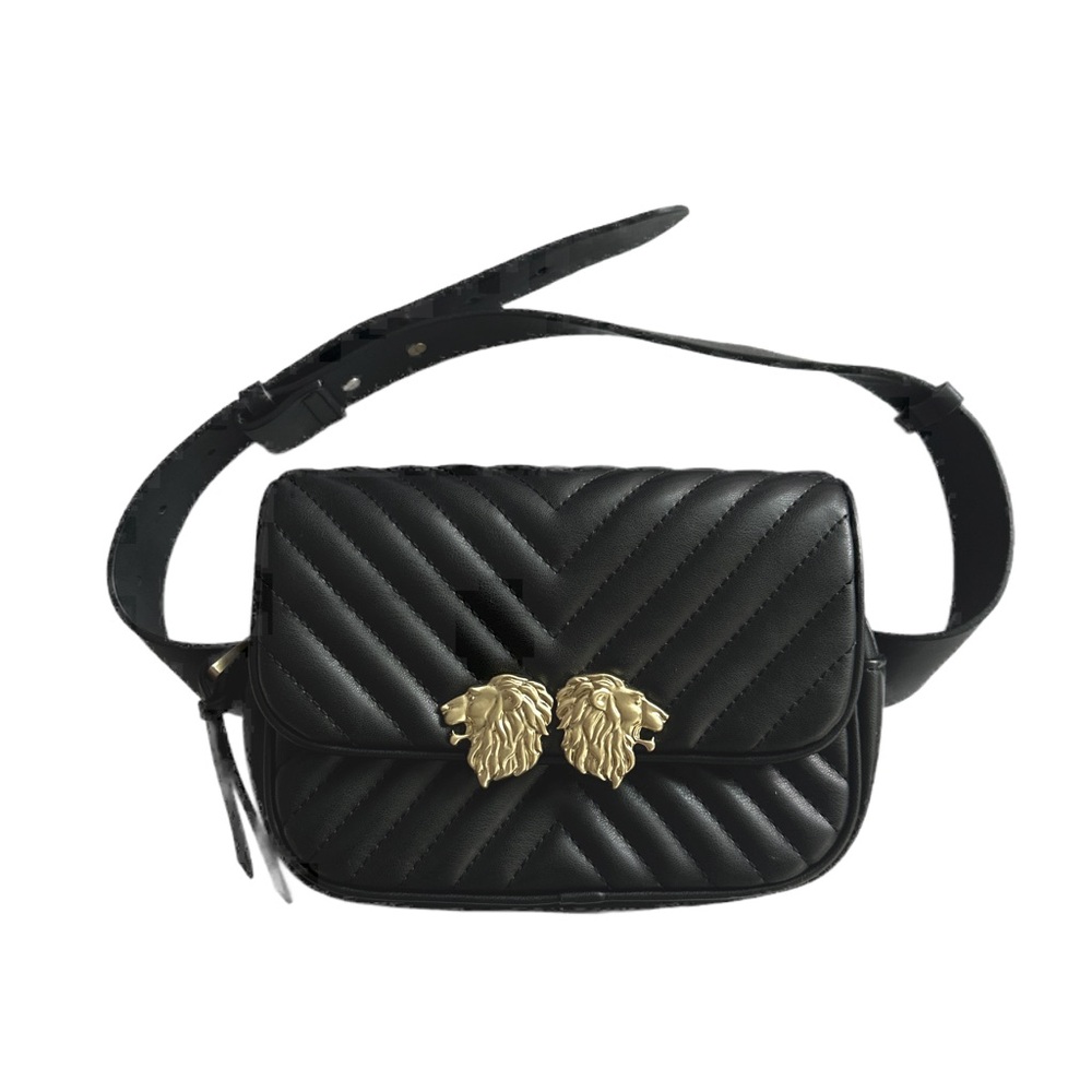 Zara Basics Faux Leather Crossbody